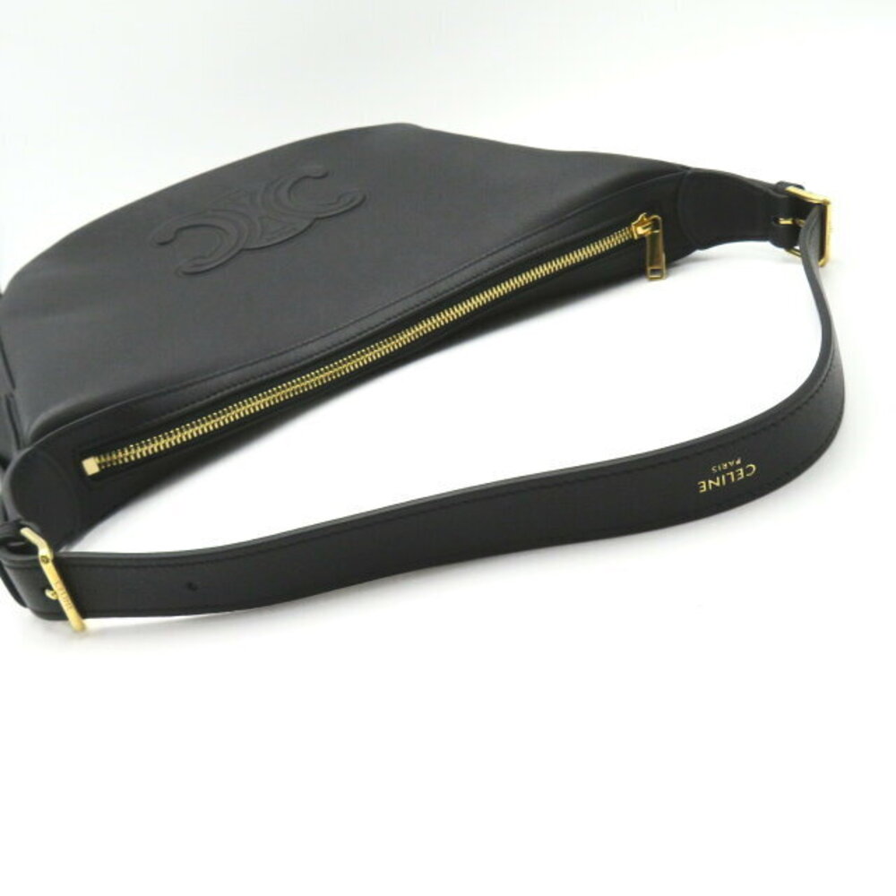 Celine Eloise Cuir Shoulder Bag Calfskin Leather Black - Picture 6 of 10